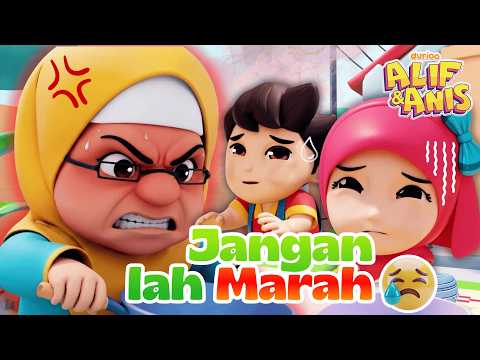 ALIF ANIS Takut.. Janganlah Marah-marah 🥺 Kami Sayang Mak Ayah Nenek Atok! | Durioo Originals