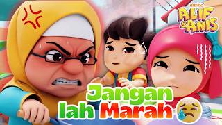 ALIF ANIS Takut.. Janganlah Marah-marah 🥺 Kami Sayang Mak Ayah Nenek Atok! | Durioo Originals