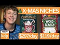 6 CHRISTMAS KDP Niches Making $100+/Day (Publish These NOW)