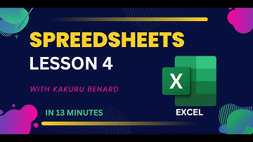Spreadsheets Excel Lesson 4