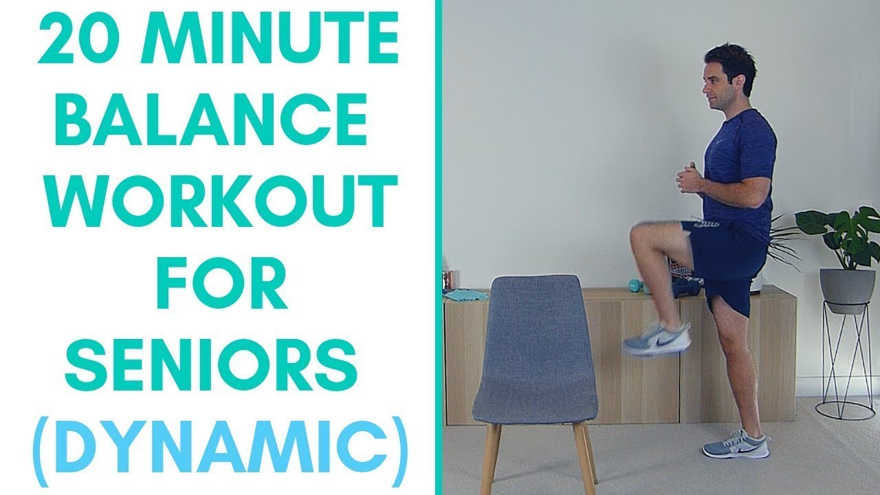 Beginner Balance Exercises For Seniors (Dynamic)