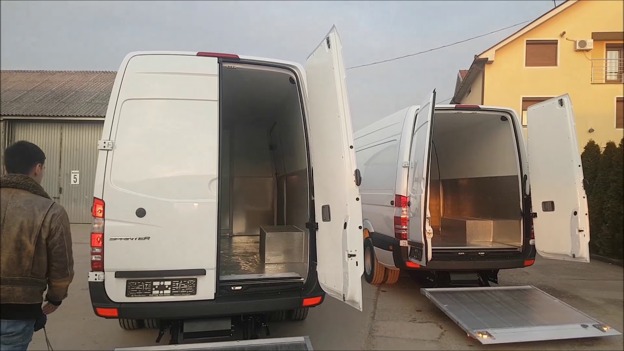 Mercedes Benz Sprinter - Hidroizolacija & Dhollandia Rampa - Univans