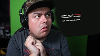 This Game Comes With A Warning Fingers Dipped In Red