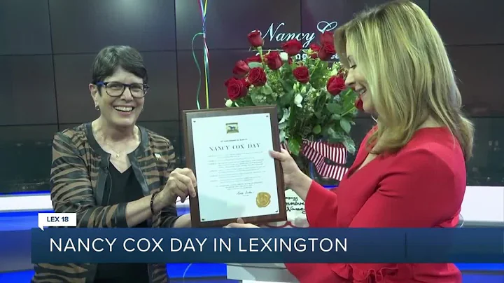 Nancy Cox Day in Lexington