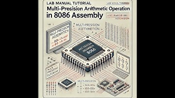 Lab Manual : Multi-Precision Arithmetic Operation in 8086 Assembly