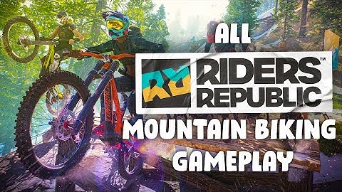all Riders Republic Mountain biking gameplay!
