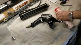 Tools air grease gun pneumatic won't shoot grease prime easy fix bloopers by froggy