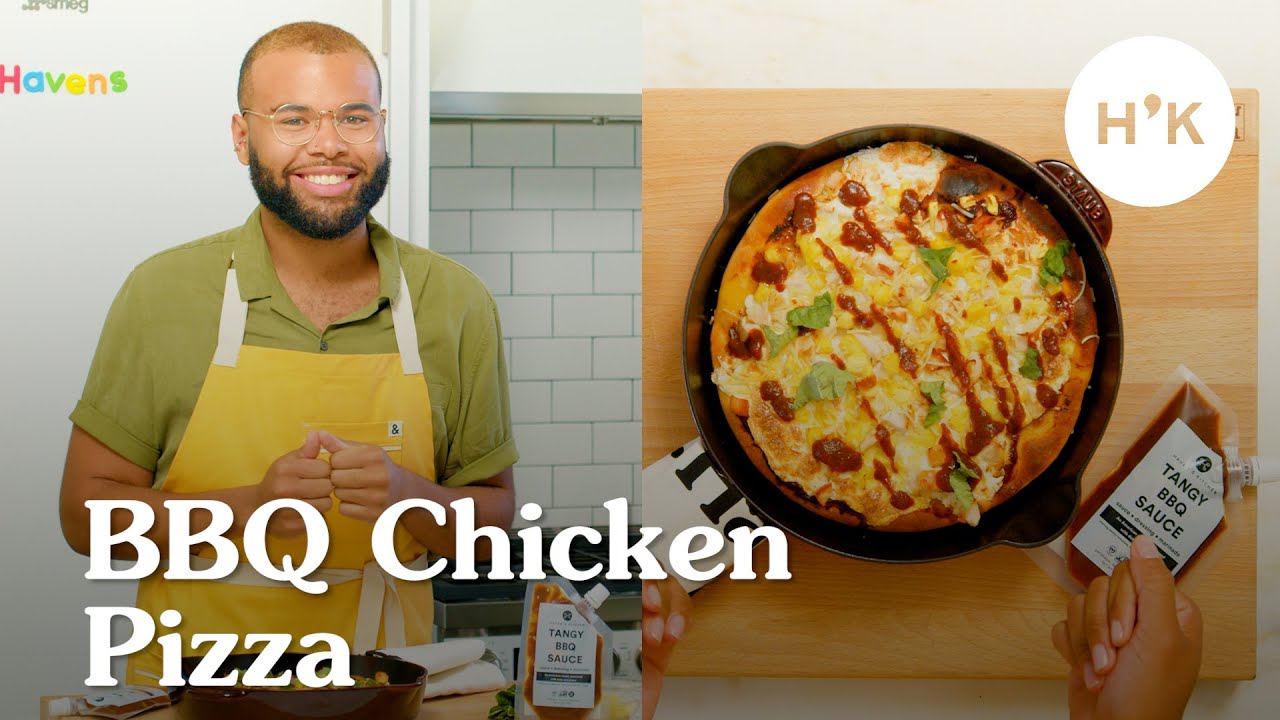EASY & KID-APPROVED BBQ Chicken Pizza (2022) - YouTube