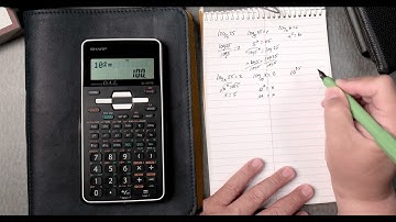 Sharp EL-531TG Tutorial: Logarithms, Natural Logs, and Antilogs
