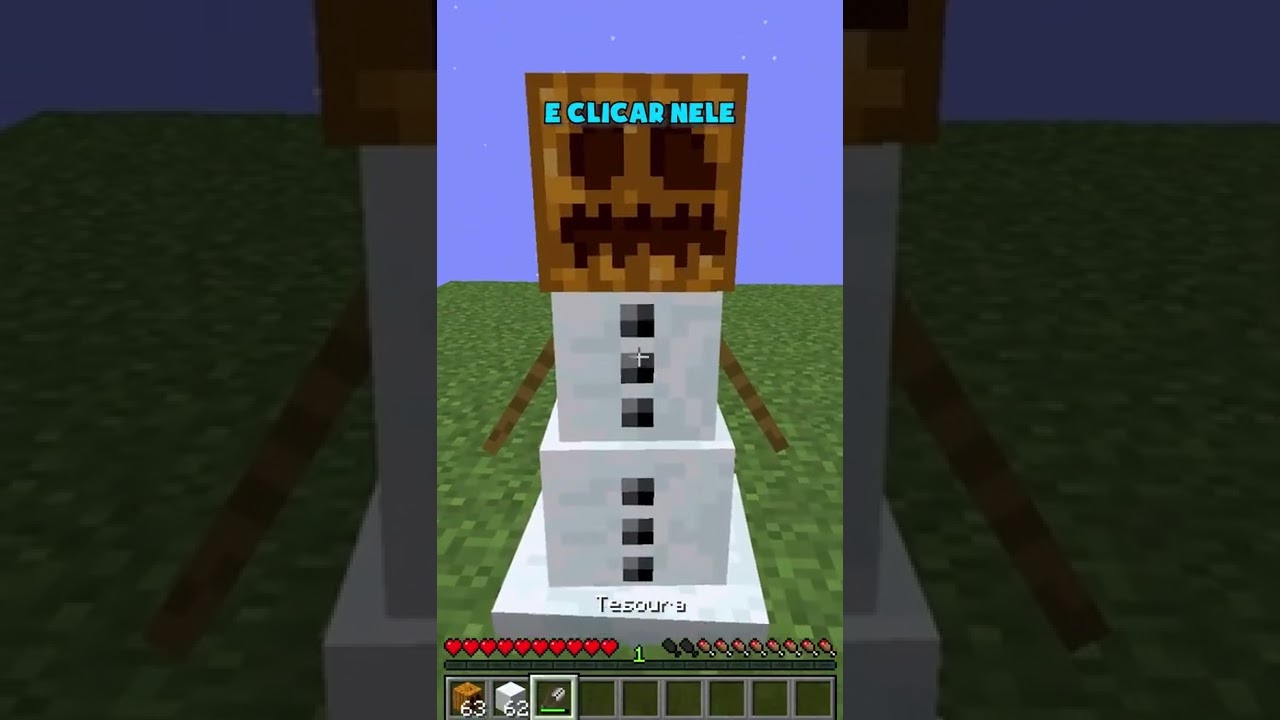 O SEGREDO DA TESOURA NO MINECRAFT #Shorts