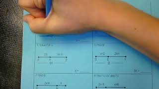 Q.1 Test #2: Segment Addition Postulate