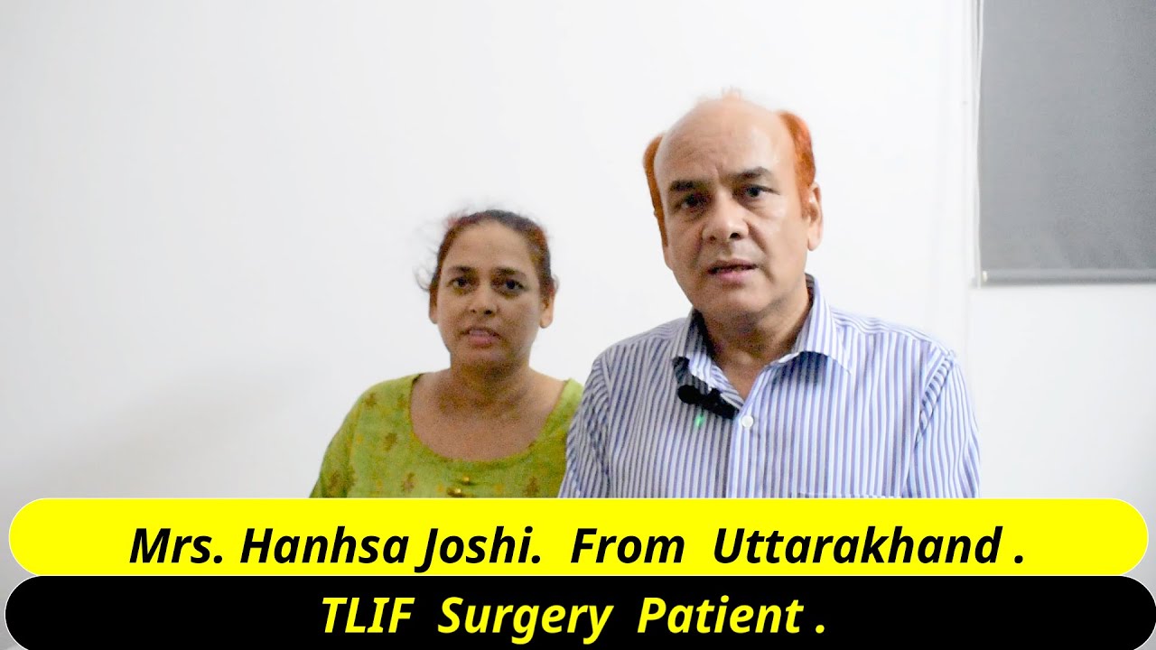TLIF Spine surgery patient/ مريض جراحة العمود الفقري/ Пациент операции на позвоночнике/Lumbar Spine