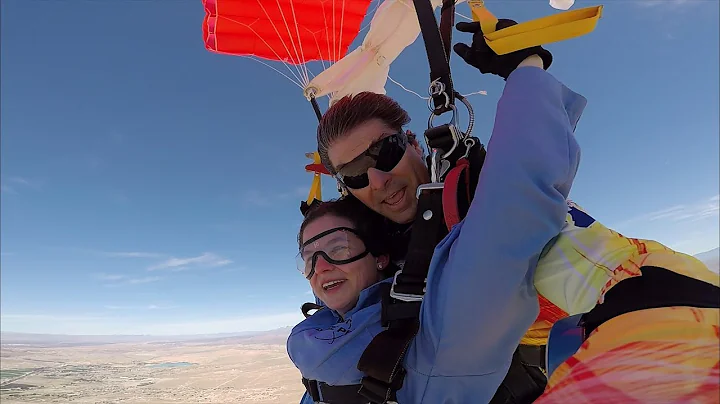 HEATHER GODFREY GADDIS - Tandem Skydive in Las Veg...