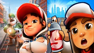 Subway surfers city 🆚 Subway surfers New Update Map Comparison  screenshot 5