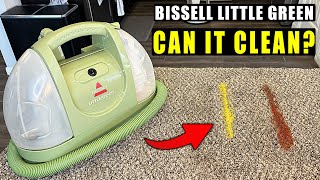 How To Use Bissell Little Green Carpet Cleaner!