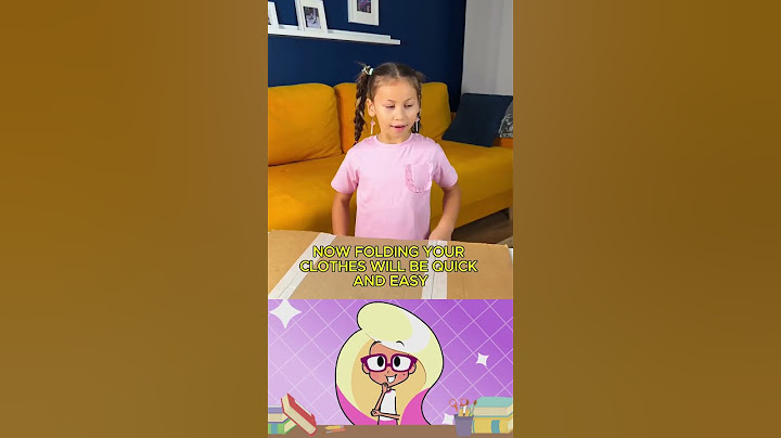 My Daughter's Genius Clothes Folding Tool Changed My Life #kidsvideo #learning