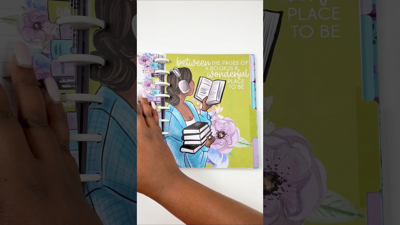 Perfect Reading Planner for Book Lovers + Stickers 