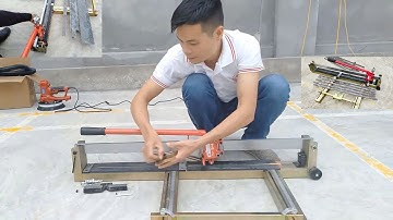 Hướng dẫn chi tiết cách lắp đặt máy bàn cắt gạch Nhật Bản| ĐIỆN MÁY XÂY DỰNG