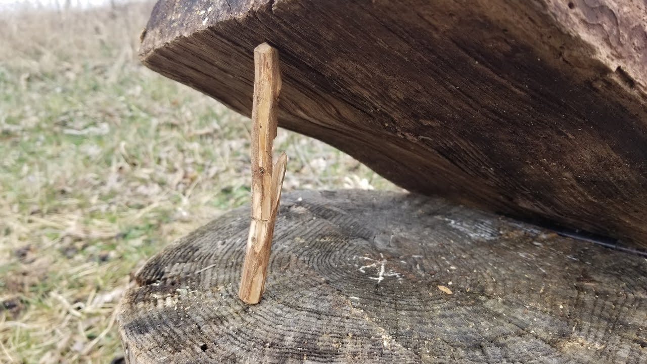 Promotory Peg Deadfall Trap