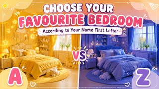 Choose Your Name's First LETTER 🦋 and See Your Bedroom 😍🤗#trending #nameletter #viralvideo screenshot 4