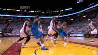 Chris Bosh Blocks J.J. Barea