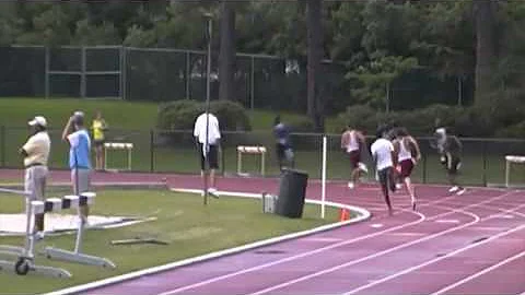 Seminole twilight 400 meter dash Kevin Borlee and ...