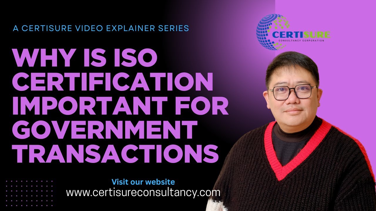 Why is ISO Certification Important for Government