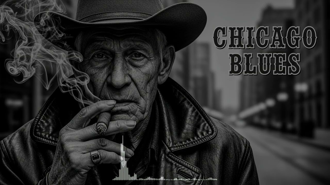 Chicago Blues Guitar Spirit Mix Emotional Tones and Warm Blues