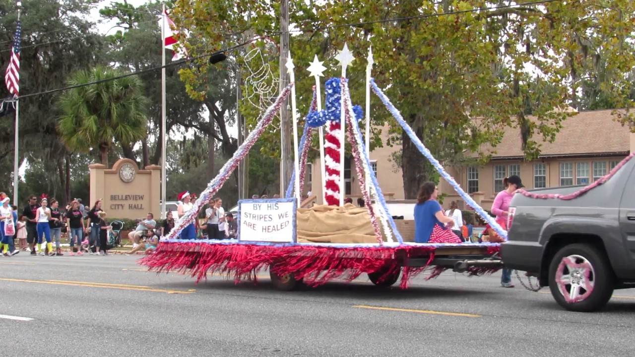 Belleview Christmas Parade 11 Dec 2016 YouTube