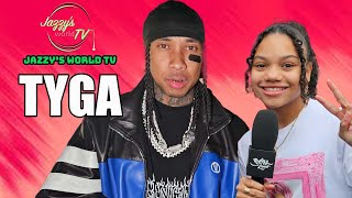 Tyga talks about his experiences with Lil Wayne, Rolling Loud, & fashion and film