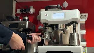 Latte on Marty&#39;s Breville Oracle Touch BES990SST demo 1/12/2023
