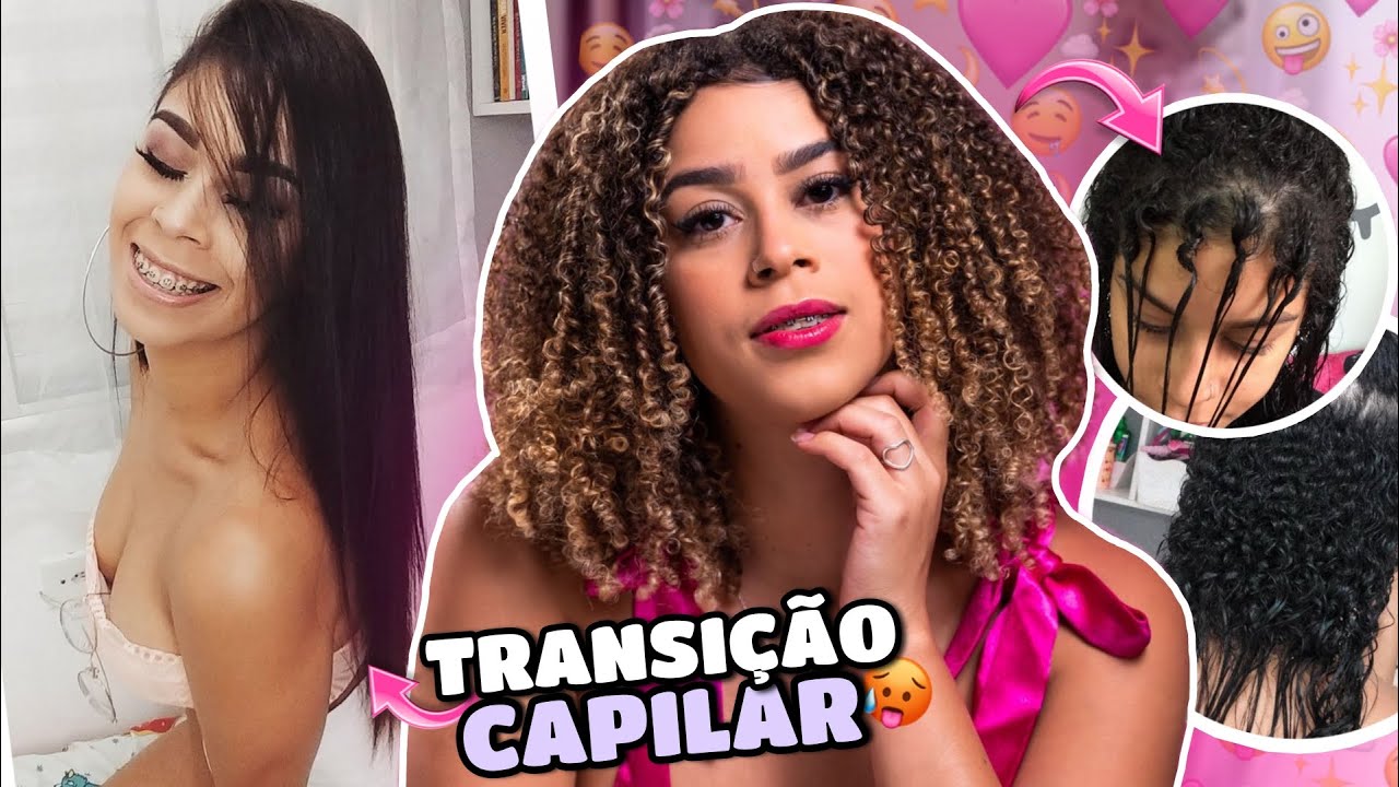 MINHA TRANSIÇÃO CAPILAR COM FOTOS *dicas de como passar*