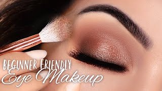 beginners eye makeup tutorial super easy step by step how to apply eyeshadow