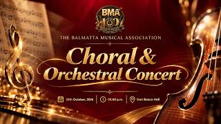 Centenary Celebrations of the Balmatta Musical Association (BMA) | 25.10.2026 | 05:00PM - Mangalore