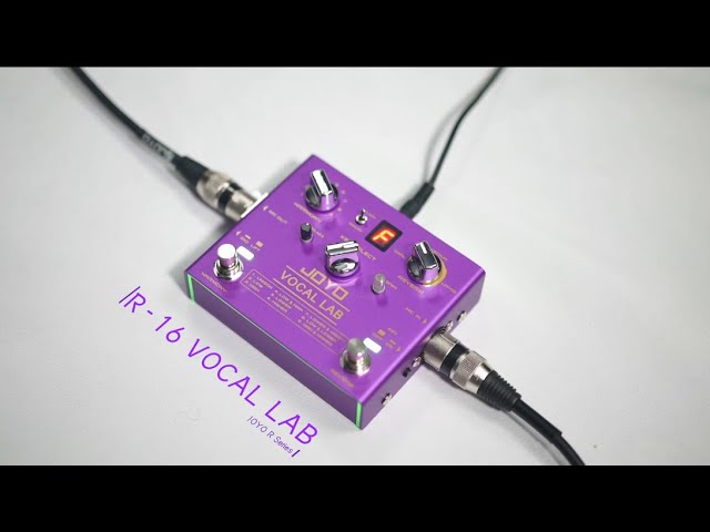 Вокальная педаль эффектов JOYO R-16 Vocal Lab Harmonizer
