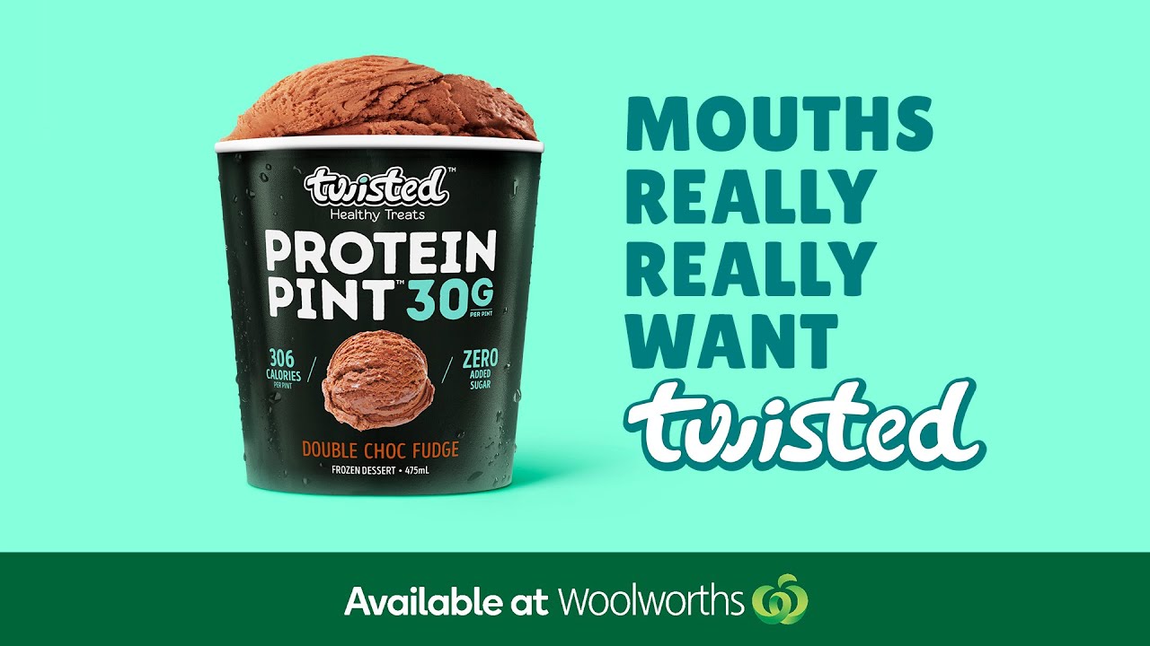 Protein Pint Double Choc Fudge - Mouths Really, Really Want Twisted