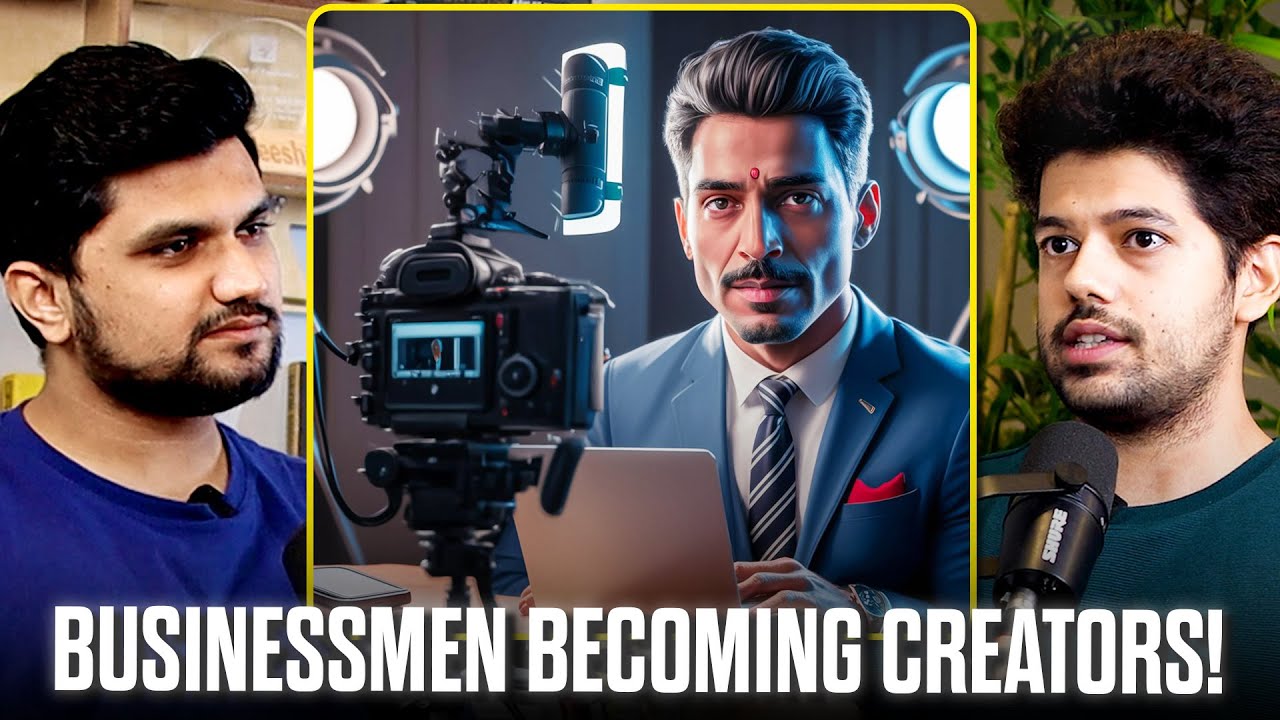 Why Businessmen Are Becoming Content Creators - Zeeshan Shaikh Clips ...