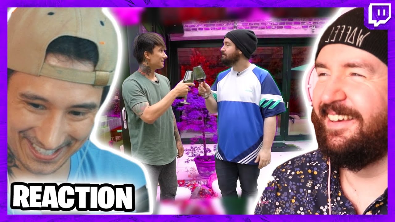 Ju reagiert mit STURMWAFFEL auf die WEINPROBE auf der Brücke | Julien Bam Twitch Highlight