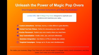 Unleash the Power of Magic Pop Overs