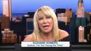 America's Fourm |  Suzanne Somers talks about natural hormone therapy for women | Part 1