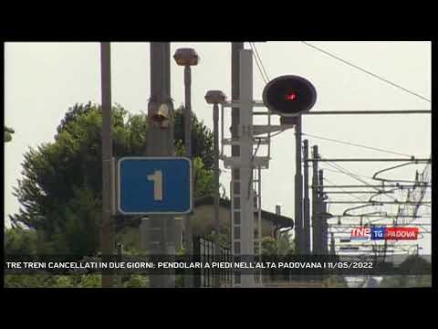 TRE TRENI CANCELLATI IN DUE GIORNI: PENDOLARI A PIEDI NELL'ALTA PADOVANA | 11/05/2022