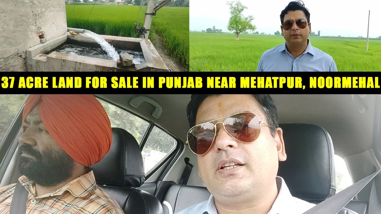 37 Acre Land with Kothi in 1 Acre Near Mehatpur, Noormehal, Punjab #landforsale #agriculturalland