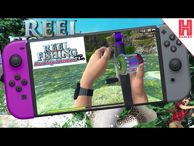 Fishing Game For Nintendo Switch  Reel Fishing Road Trip Adventure 