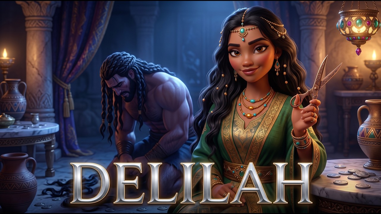 Samson and Delilah: The Woman Who Destroyed the Strongest Man Alive | Animated Bible Story
