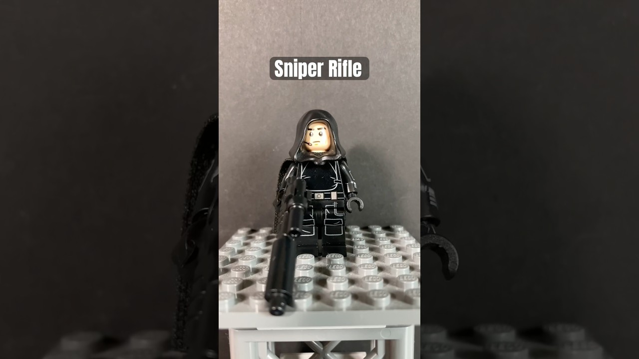 How to Make an Imperial Steath Sniper in LEGO! 