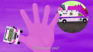 Ambulance Finger Where Are You? | Sponsored By Gamavision Csupo Effects | Nursery Rhymes 