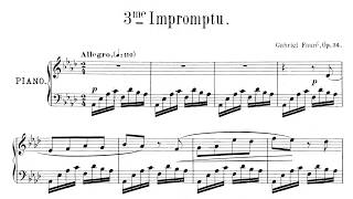 Fauré: Impromptu No.3 in A-Flat Major, Op. 34 (Collard)