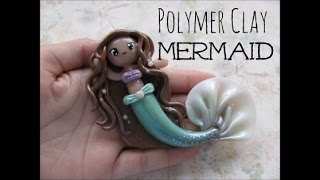 Polymer Clay Chibi Mermaid