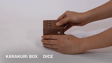 KARAKURI BOX  DICE