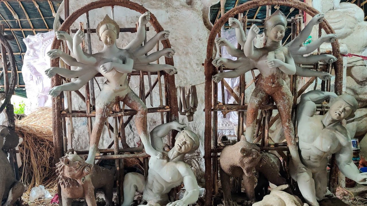 Kolkata Durga Maa Idols Making 2020 |